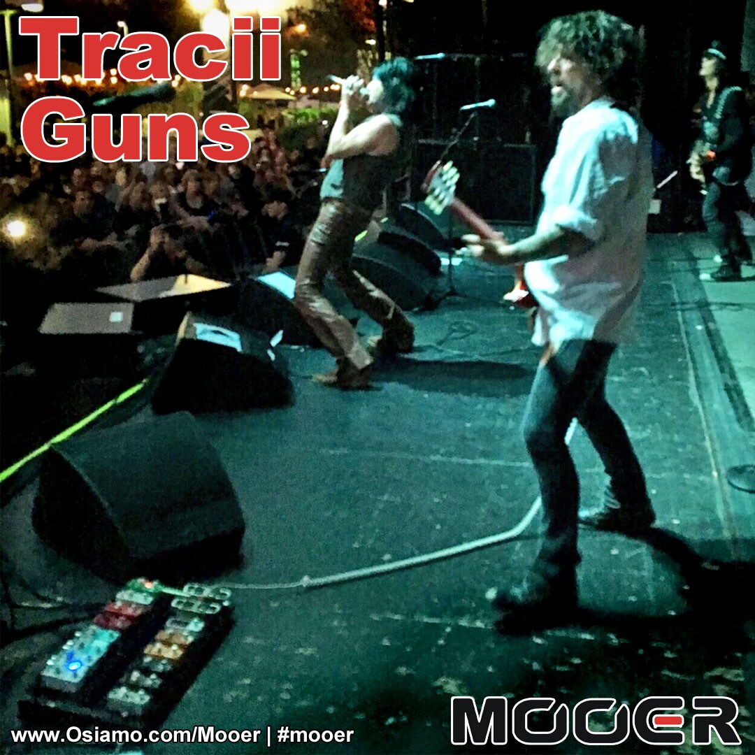 Traci Guns, Mooer Artist and Endorser